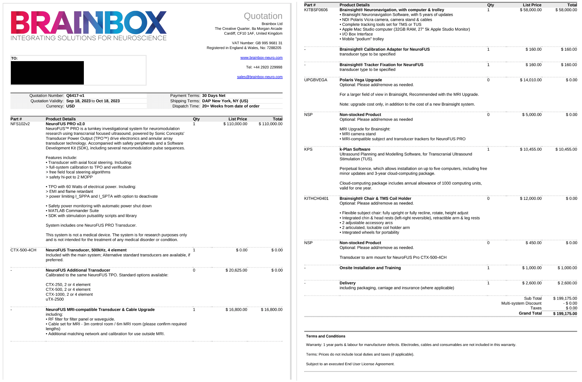 Sonic Concepts NeuroFUS quote